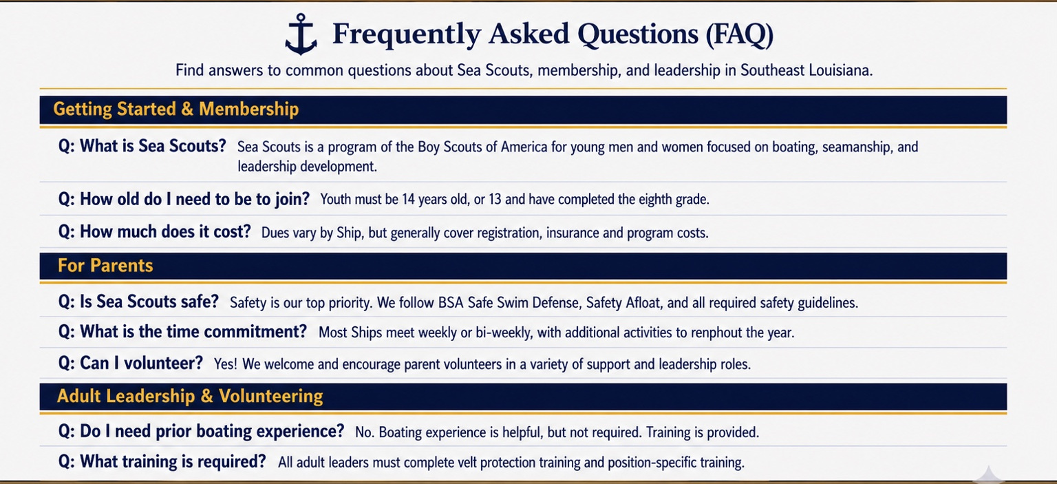 Frequently Asked Questions