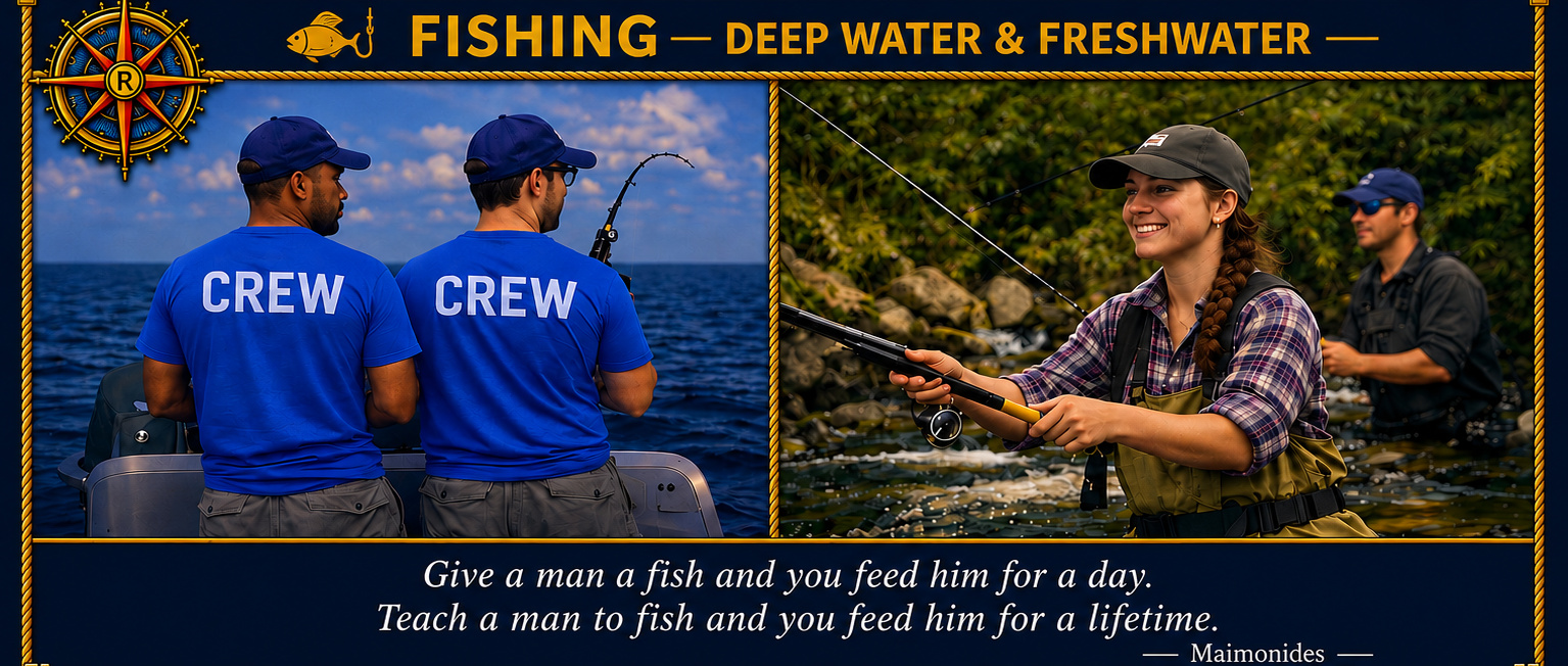 Fishing — Deep Water & Freshwater